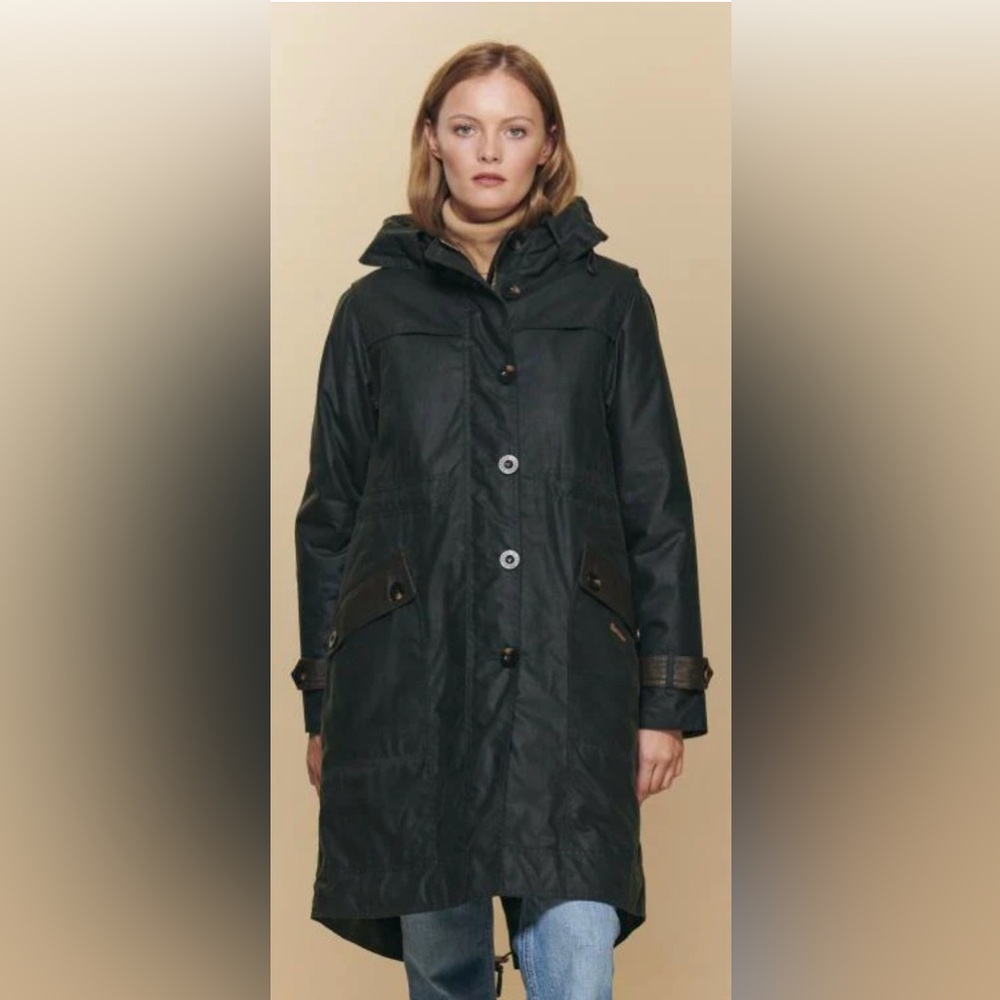 Barbour Avoch Ladies Wax Jacket - Sage/Ancient